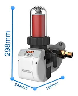 Габариты дискового фильтра Runlucky RL-Q01A