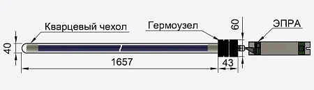 УФ обеззараживатель погружной UVL-MOD 32600