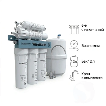 Обратный осмос WiseWater Osmos Mineral